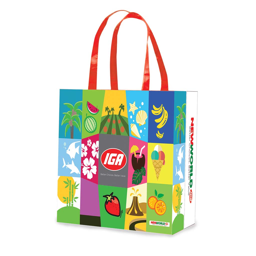 New world best sale reusable shopping bags